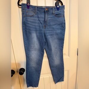 Universal Thread Light Blue High Rise Skinny Jeans